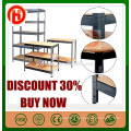 Boltless DIY tool rack for sale matel Five layers shelving 175kg power racking